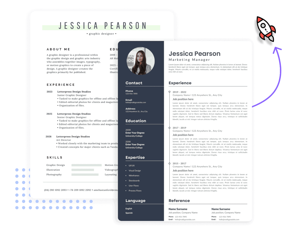 AI Resume Builder tool image