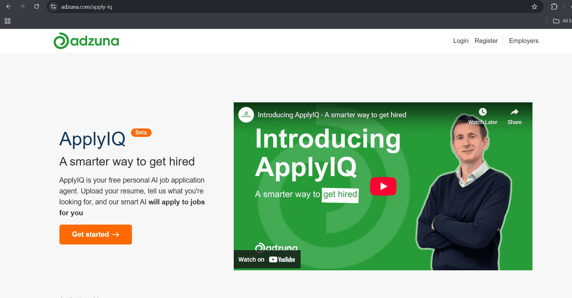 Adzuna ApplyIQ - Auto Apply to Jobs