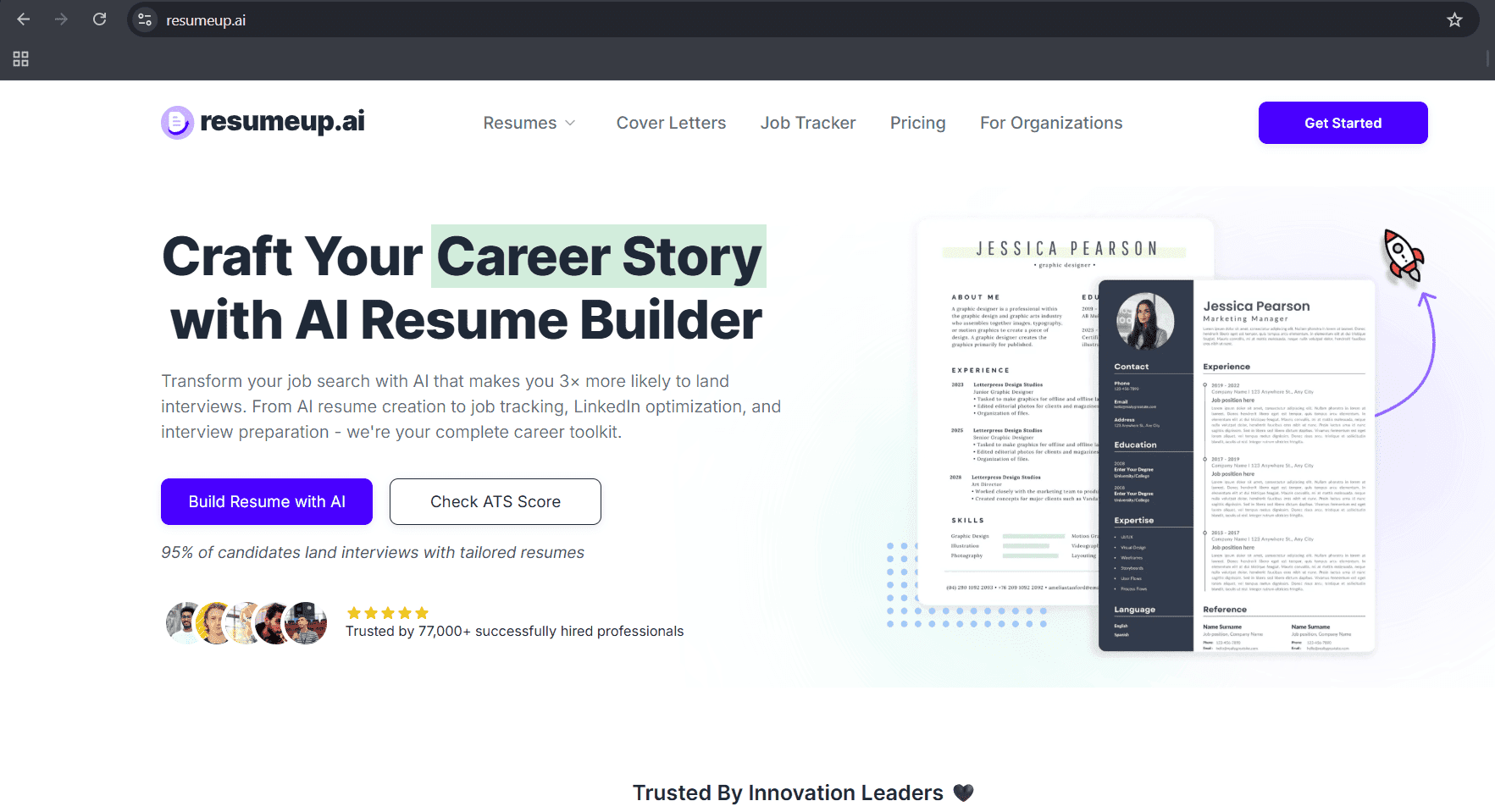 ResumeUp.AI - AI-Powered Resume Builder